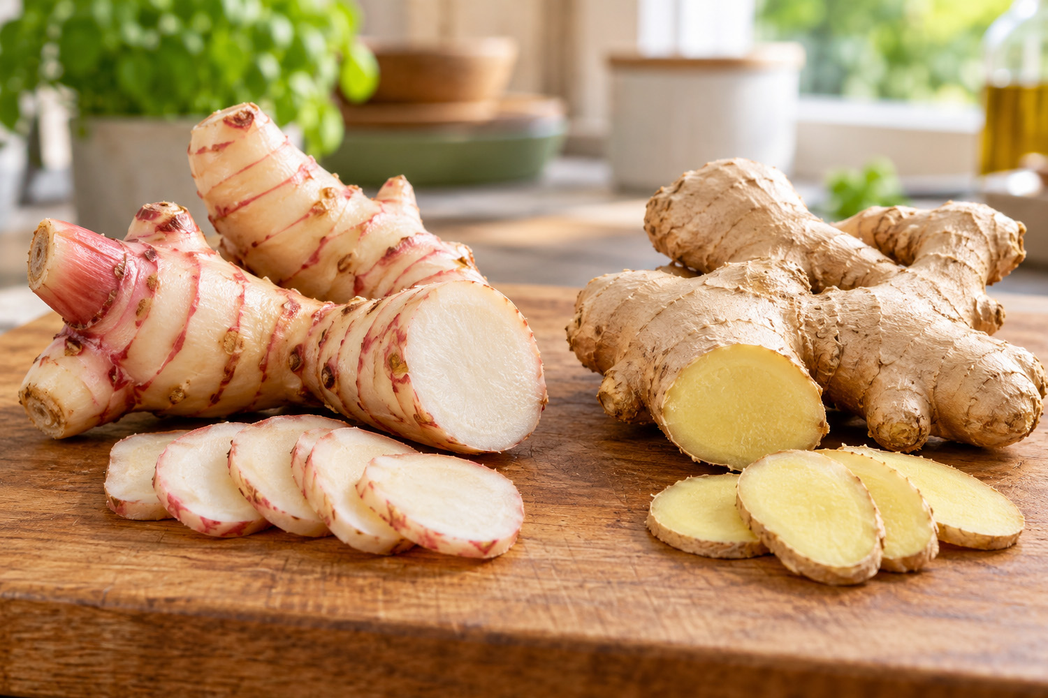 Galangal of gember: wat is het verschil en kun je ze vervangen?