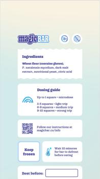 Magic Bar - Eetbare Psychedelische Mycelium