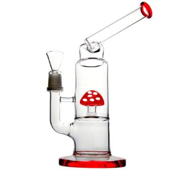 Glazen Bong Paddo met percolator 23 cm