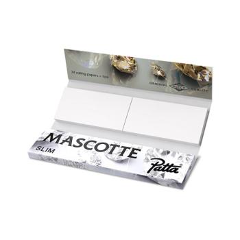 Mascotte x Patta Brown Combi: slim vloei en tips met magneetsluiting