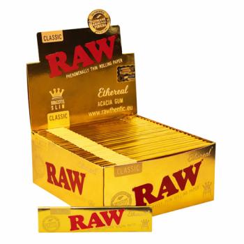 RAW Ethereal Gold King Size Slim vloei