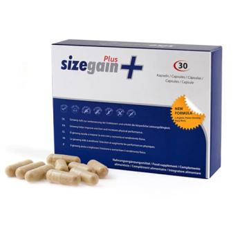 SizeGain Plus libido caps voor Mannen - 30 capsules