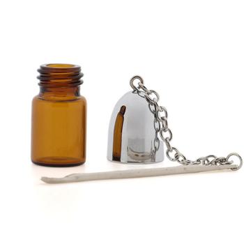 Snuifpotje met lepel 