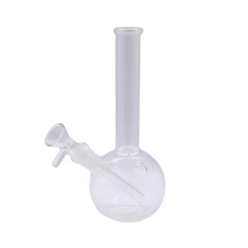 Straight Glass Bong 18cm - glass bong with straight neck