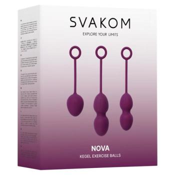Nova kegel training set violet - Svakom